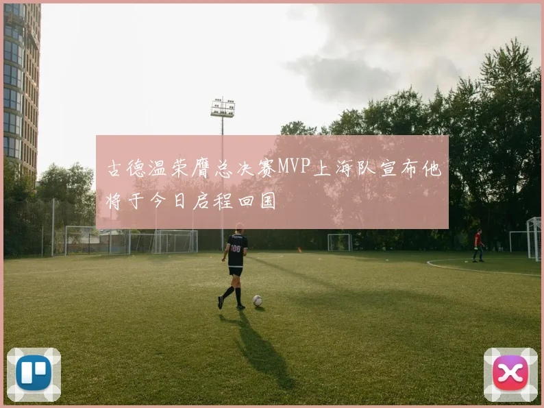 古德温荣膺总决赛MVP上海队宣布他将于今日启程回国